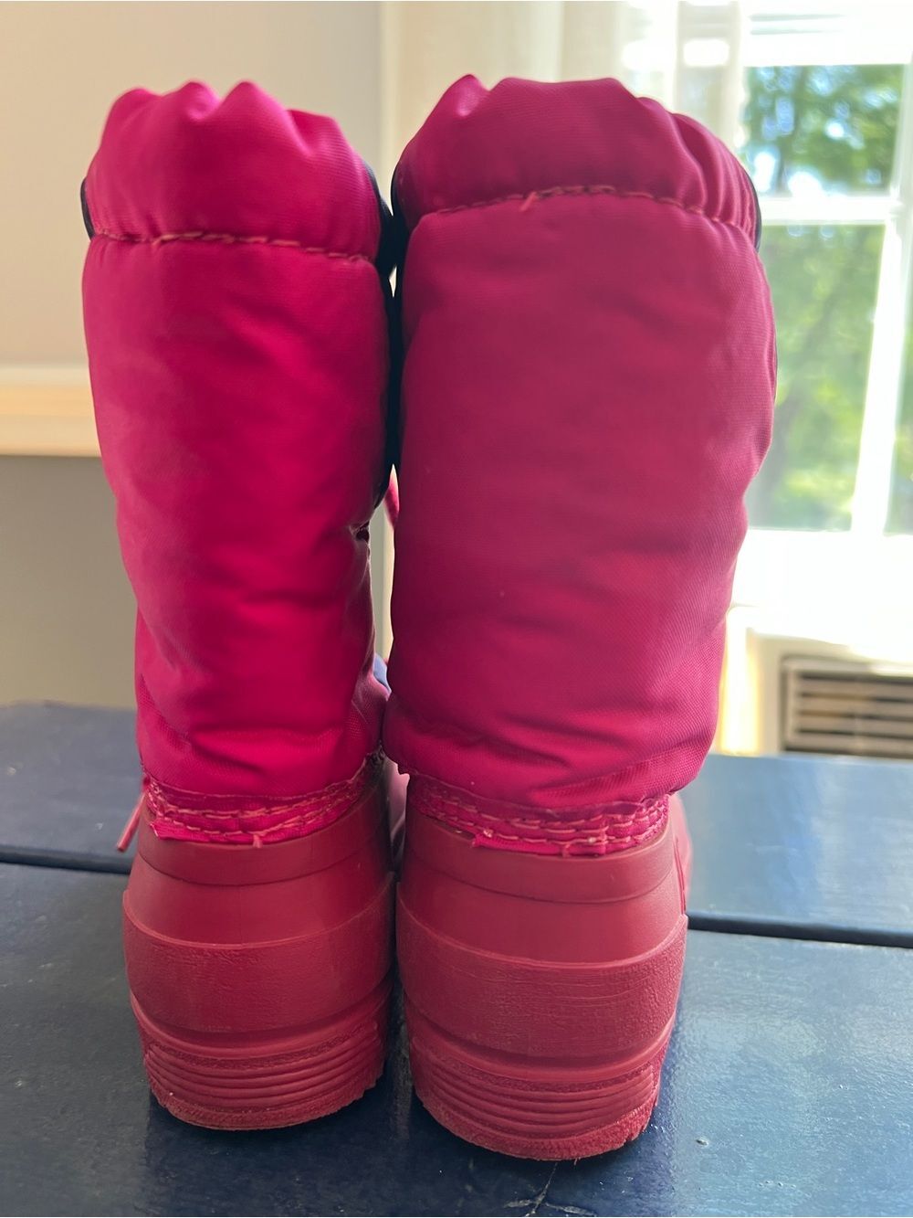 SOREL Kids Size 6 Pink Purple Insulated Waterproof Winter Snow Boots - Picture 9 of 10